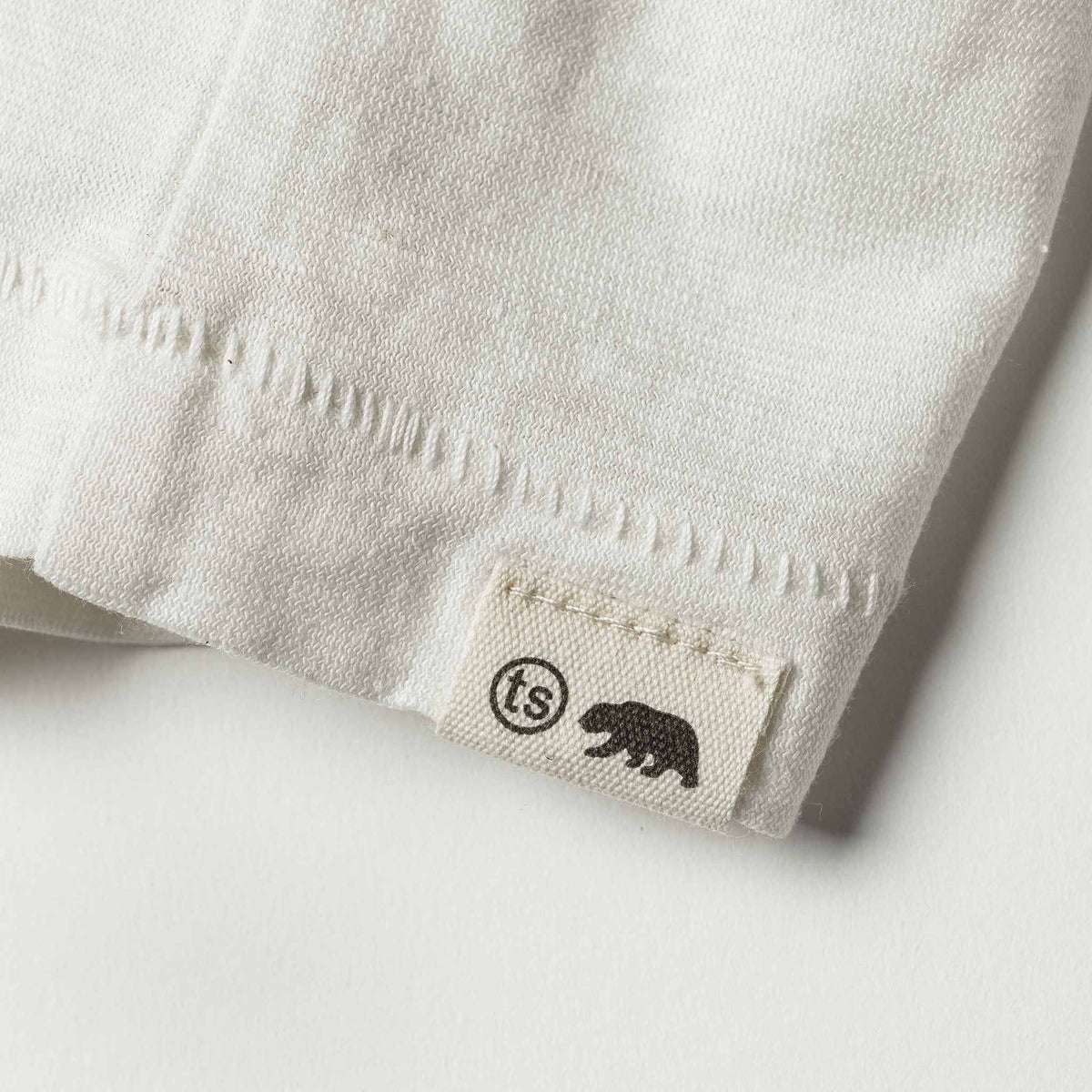 Cotton Hemp Tee in Natural - Image 3