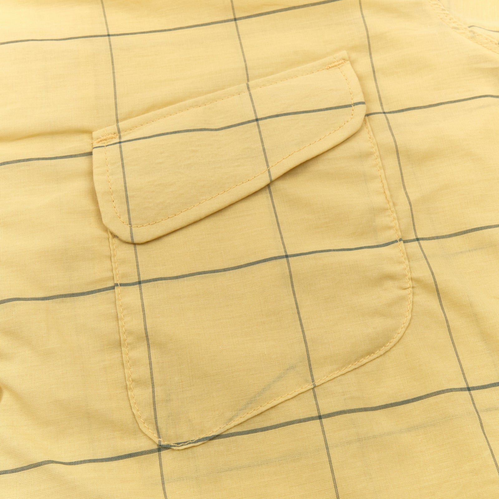 Dean Double Pocket in Yellow Check - Image 6