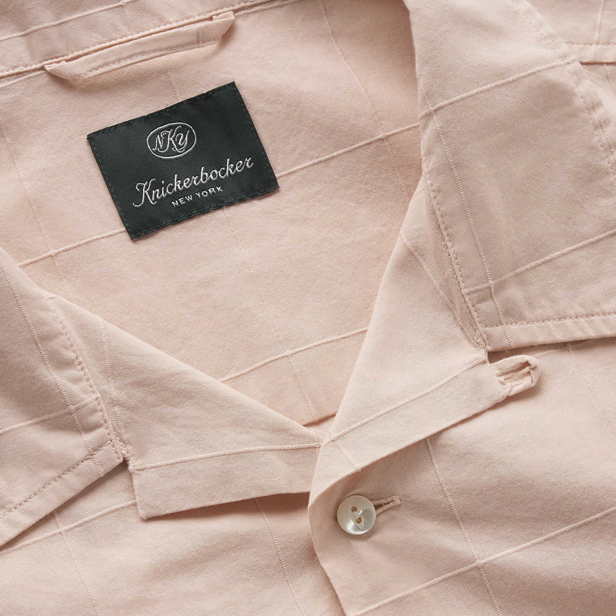 Director Cotton Shirt in Peach - Image 3