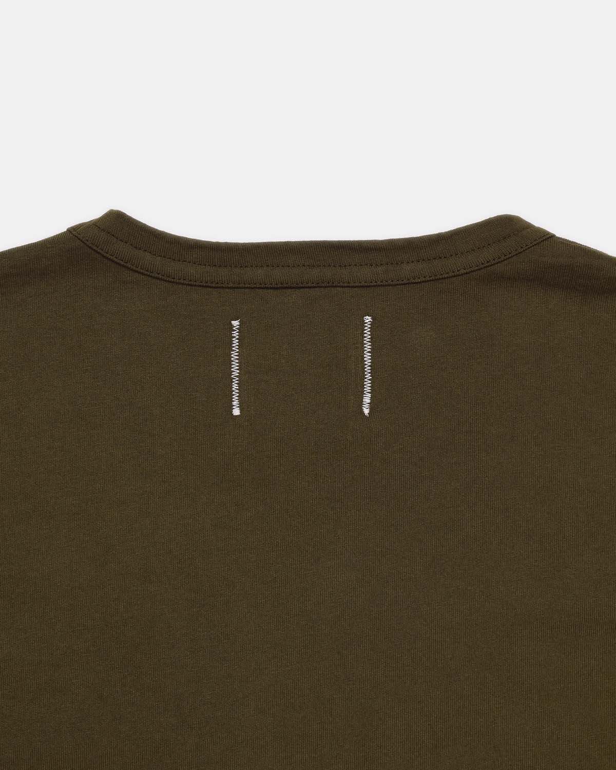 Heavy Duty Single-Pocket Tee in Loden - Image 3