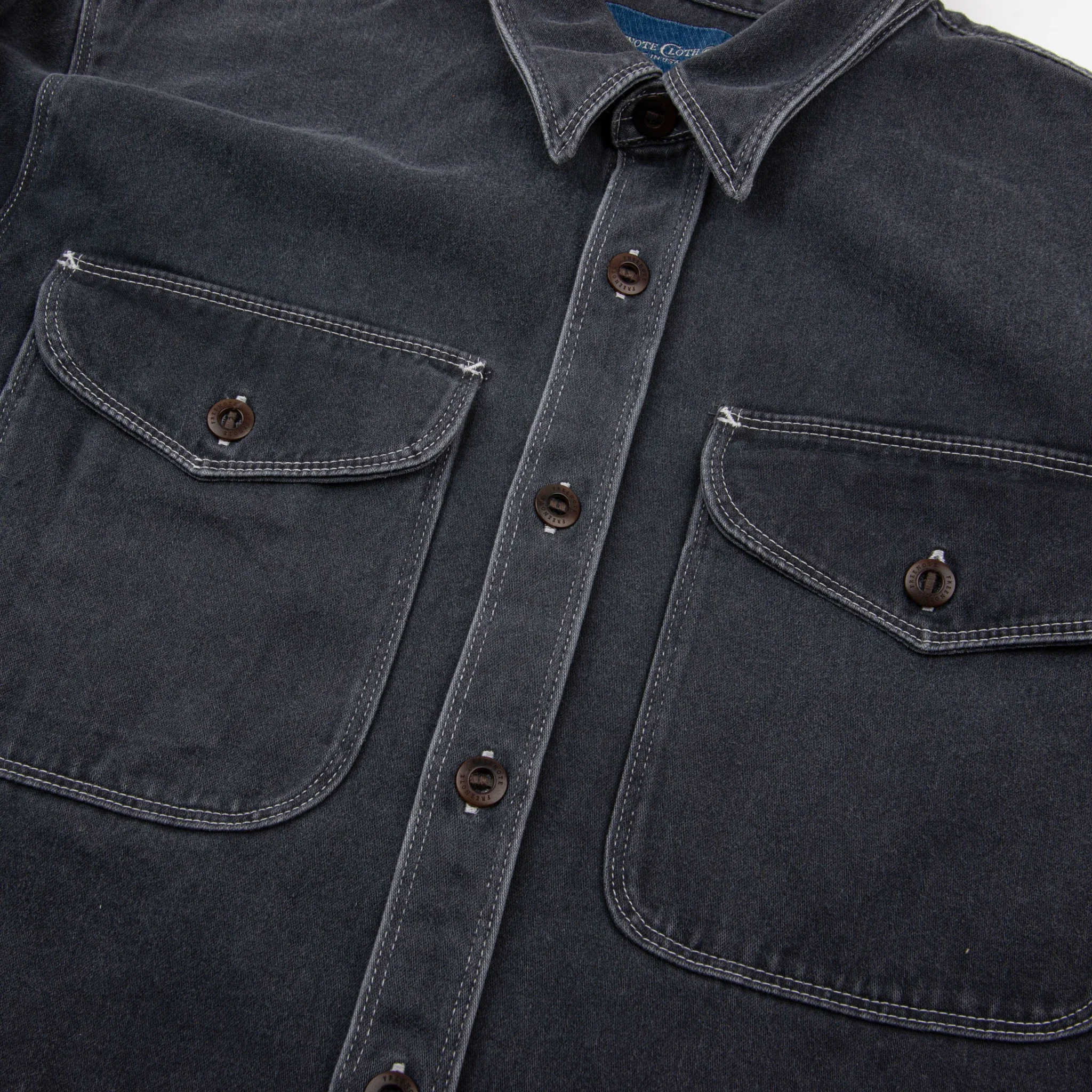 Utility Shirt in Charcoal - Image 4