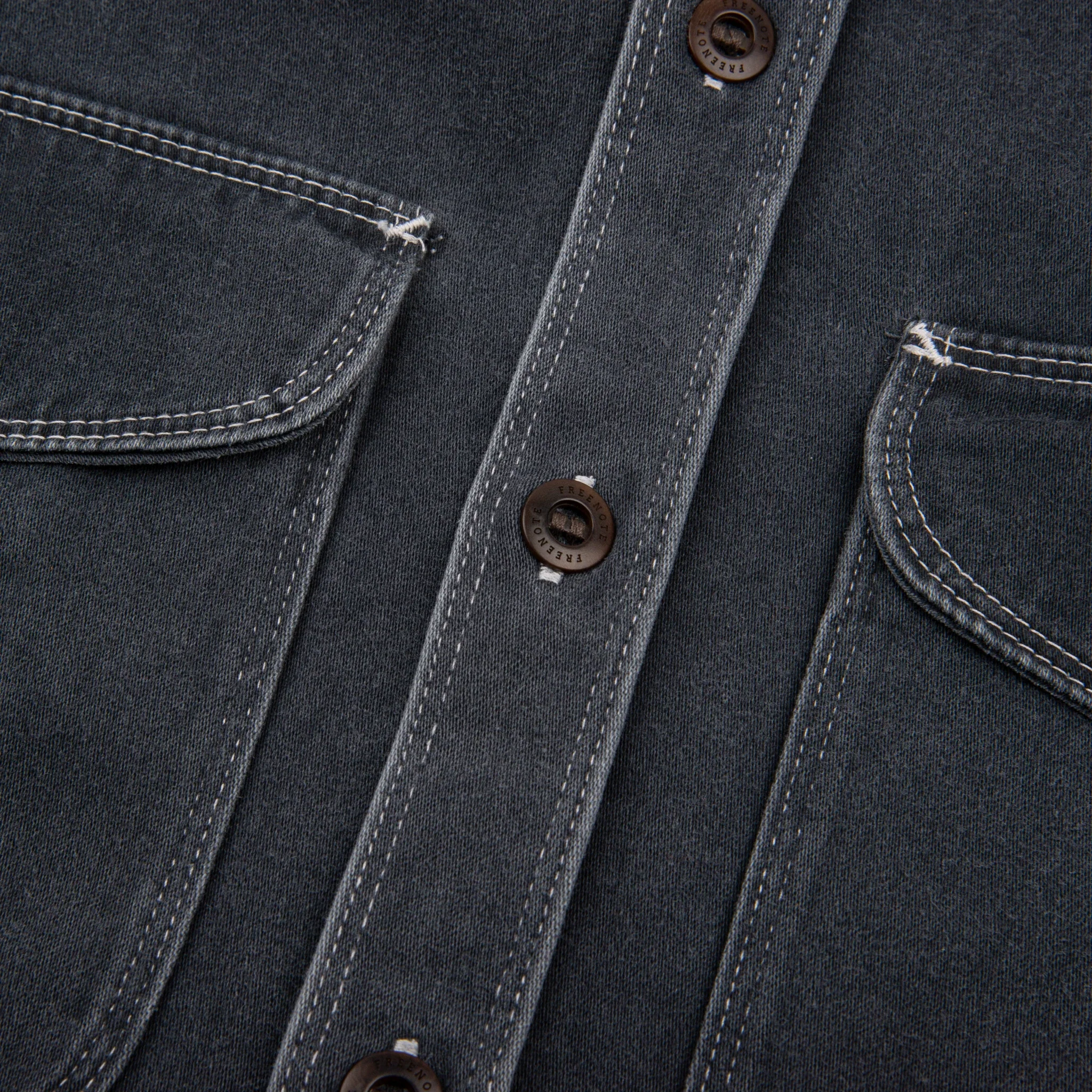 Utility Shirt in Charcoal - Image 5