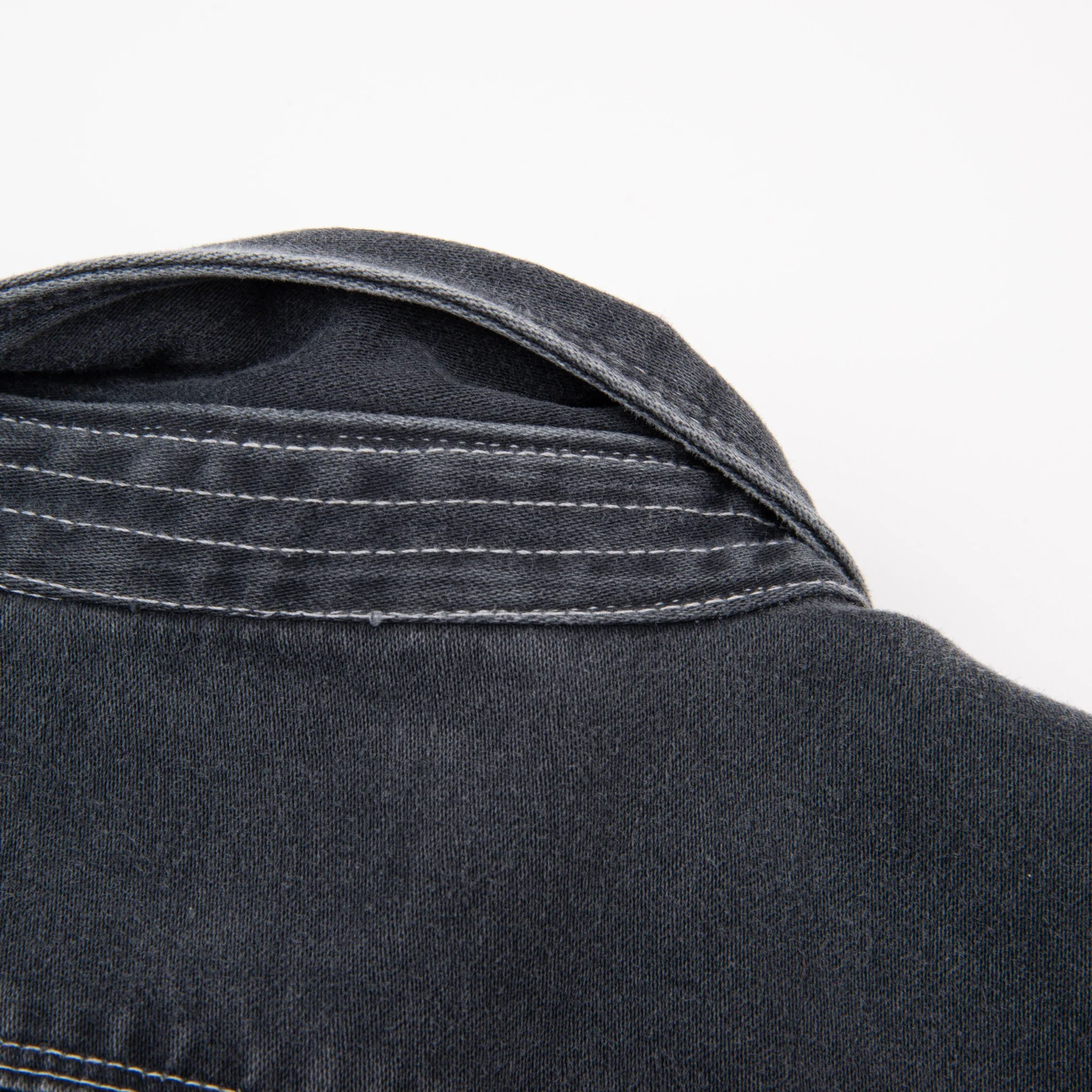 Utility Shirt in Charcoal - Image 8