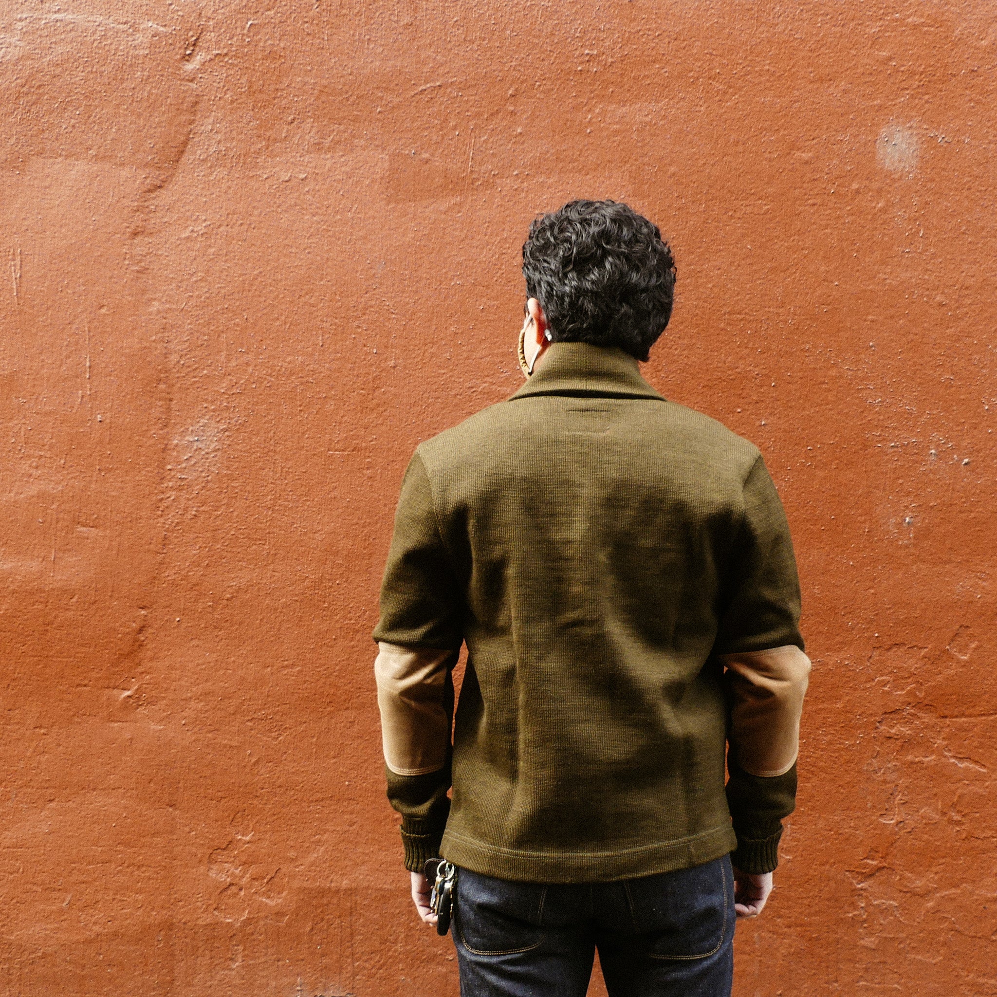 Shawl Sweater Coat 2.0 in Loden - Image 4