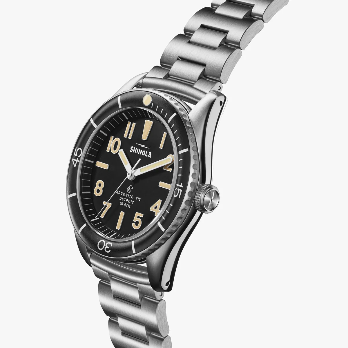 The Duck 42mm in Black & Silver - Image 4