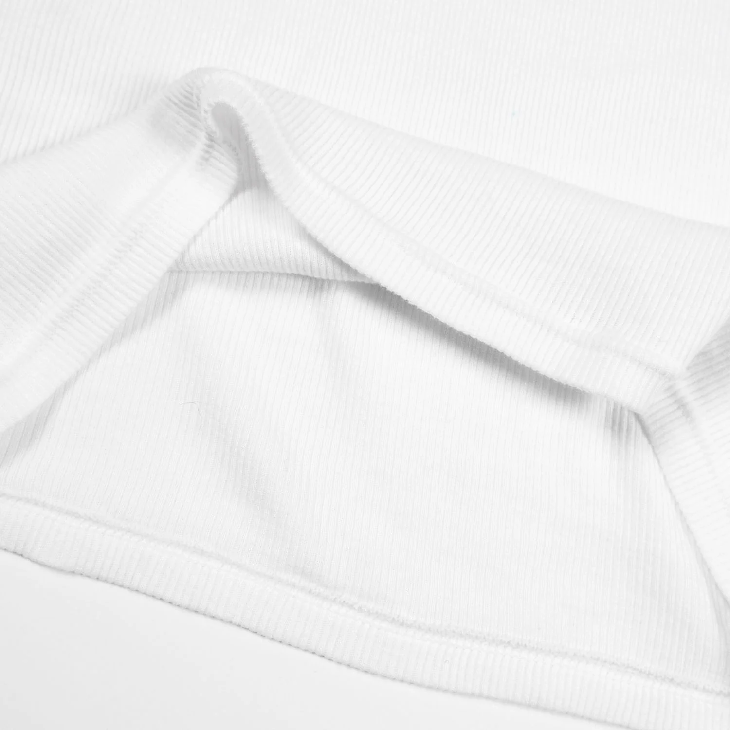 Tubular Ribknit Tank Top in Natural - Image 3