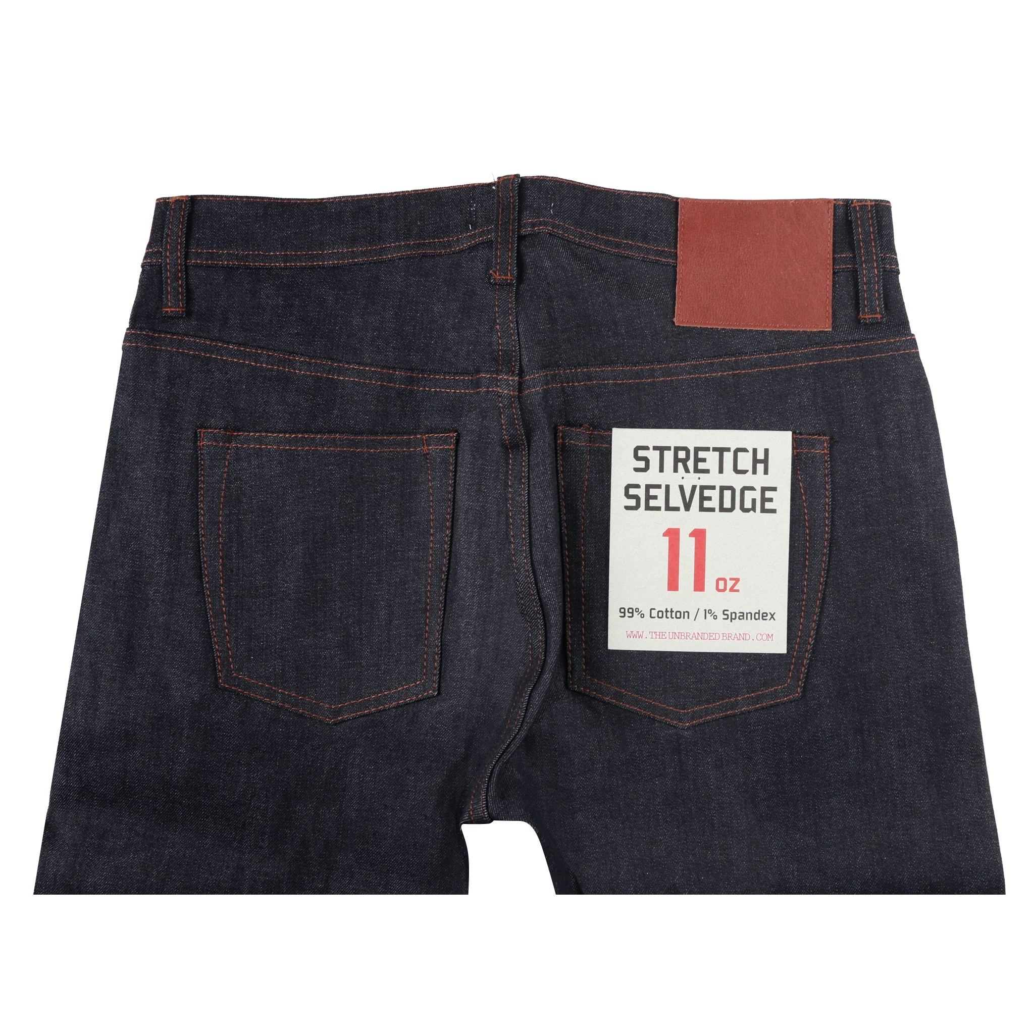 UB622 Relaxed Tapered 11oz Indigo Stretch Selvedge - Image 3