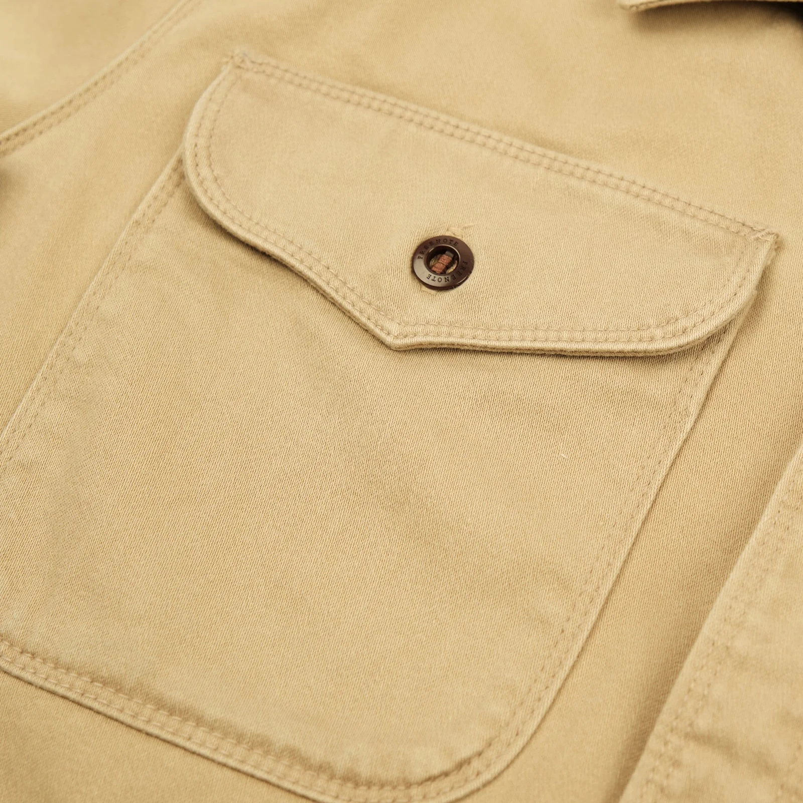 Utility Shirt in Khaki - Image 3