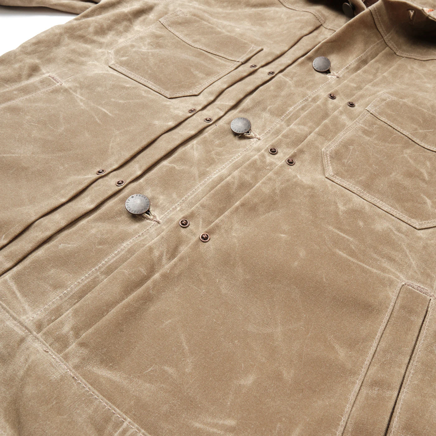 Waxed Riders Jacket in Tobacco - Image 5