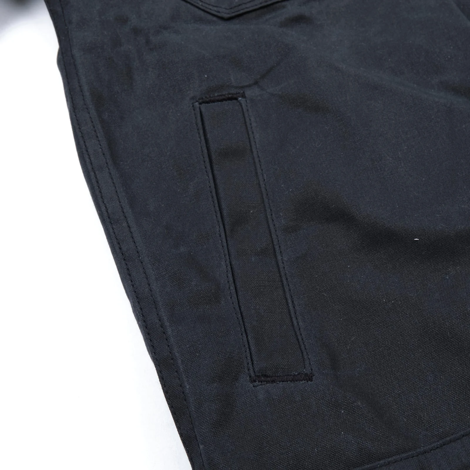 Waxed Riders Jacket in Black - Image 5