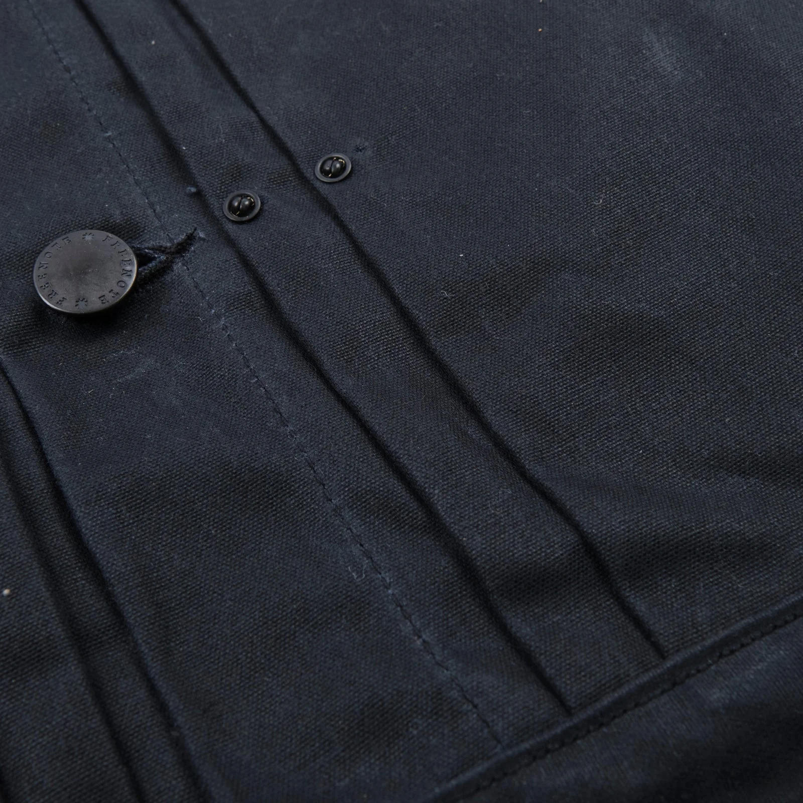 Waxed Riders Jacket in Black - Image 6